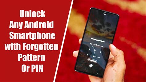 How To Unlock Android Phone When You Forgot .